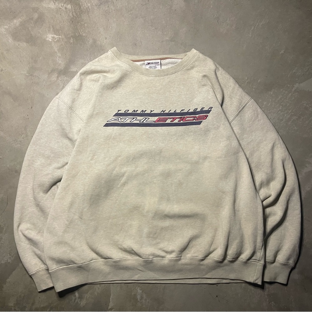 Tommy Hilfiger Men’s Gray Crewneck - Size XL